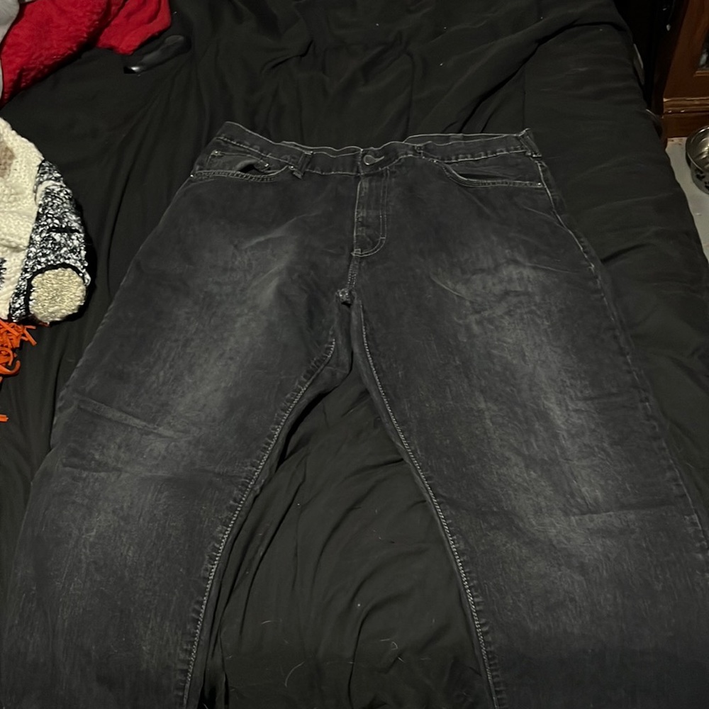 Black Calvin Klein jeans
